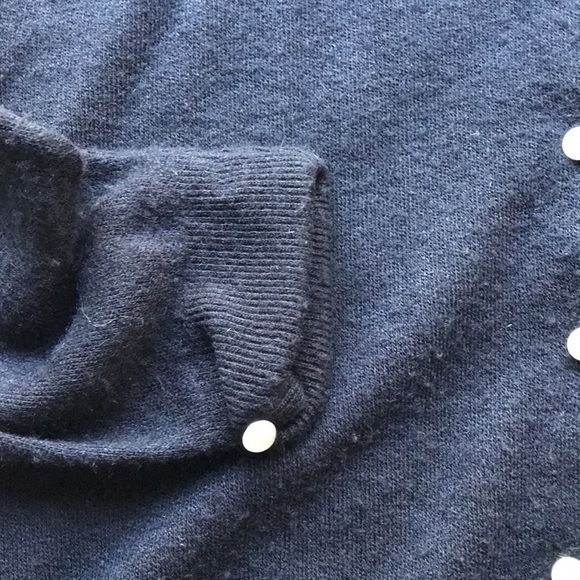 Vintage fur collar button up sweater - Picture 7 of 10